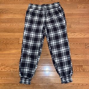 Aerie plaid pajama jogger pants